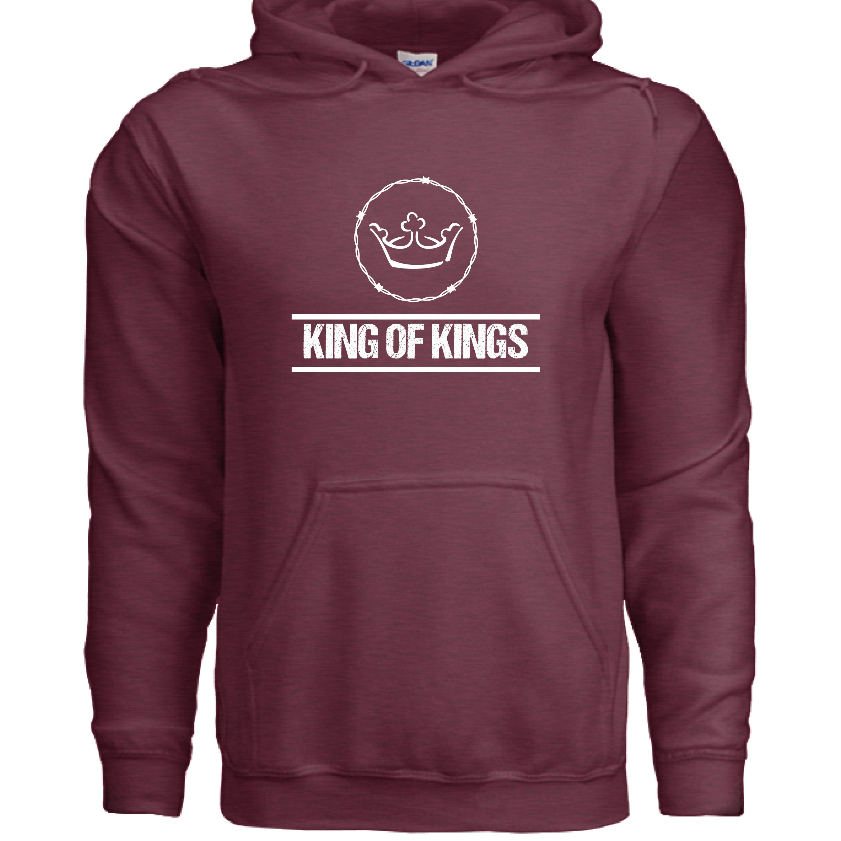 Heather Sport Dark Maroon - FRONT